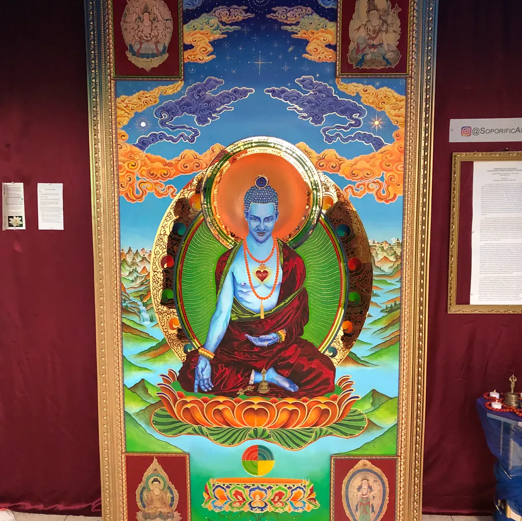 The shrine from the side